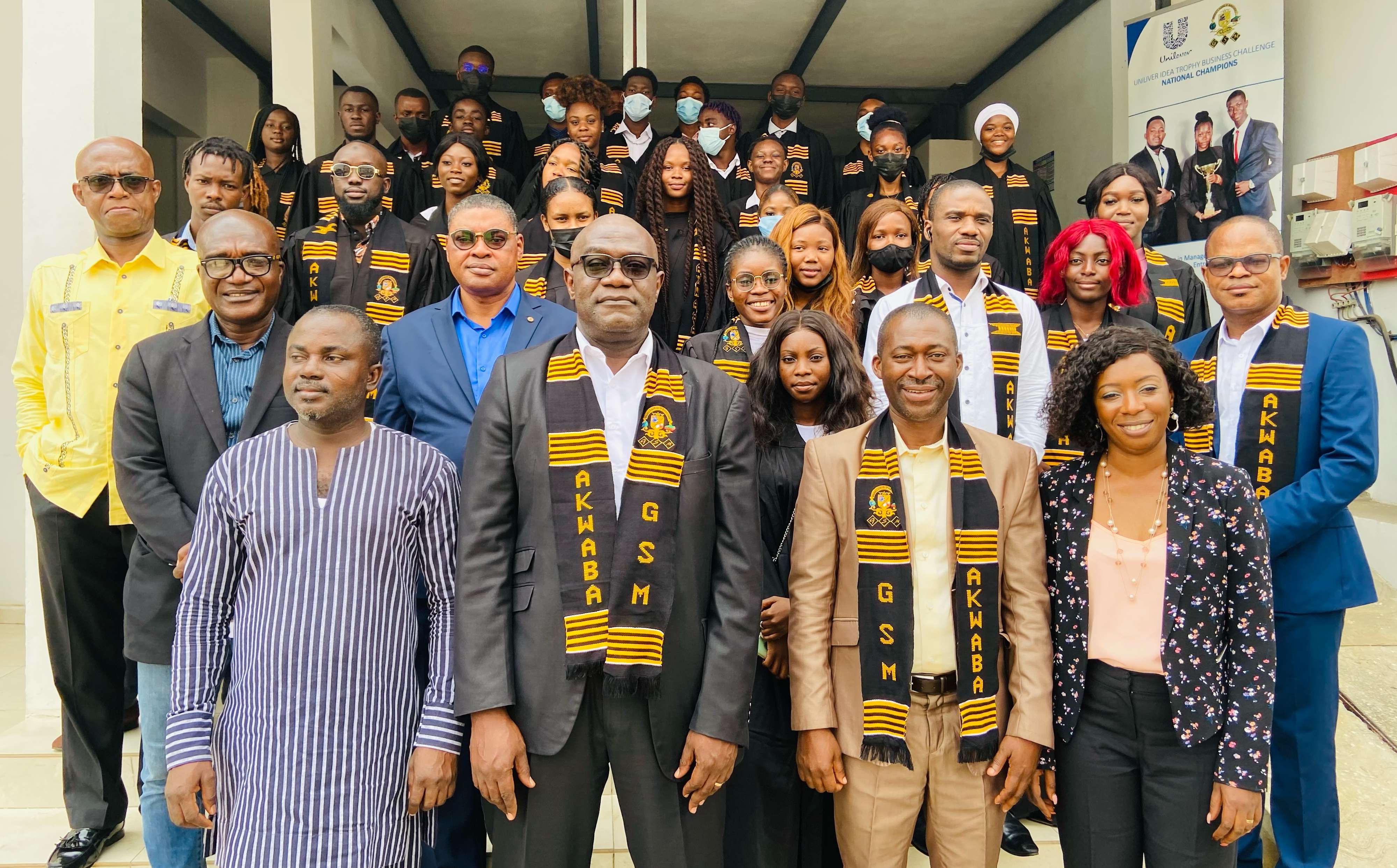 The annual matriculation ceremony of the Graduate School of Management 2021-2022